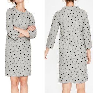 Boden 12 Long Livia Sweatshirt Dress Mock Neck